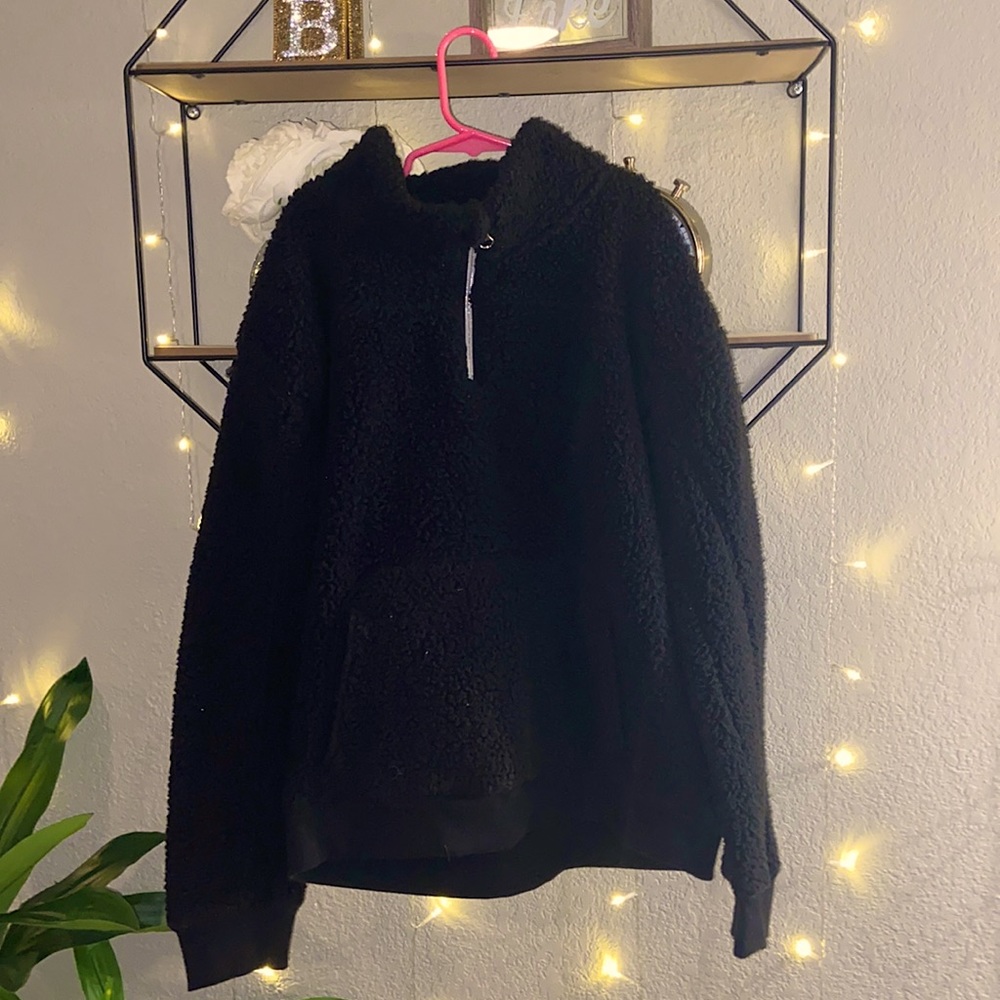 Fuzzy sweatshirt